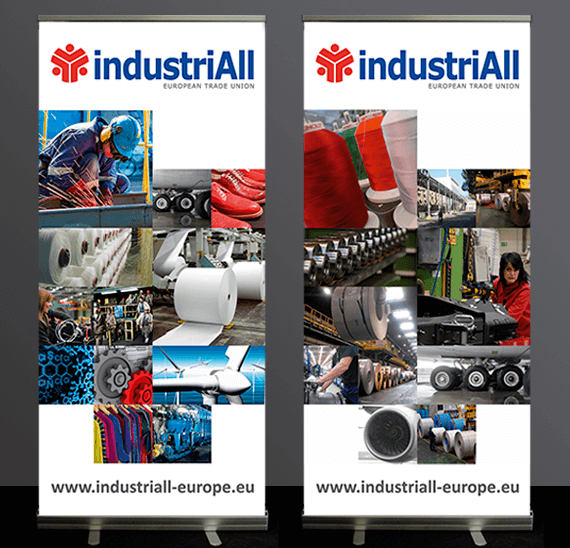 IndustriAll banners by Bloo agency